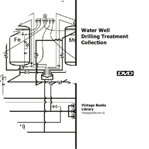 Water Well Drilling Treatment Collection 18 Books on DVD