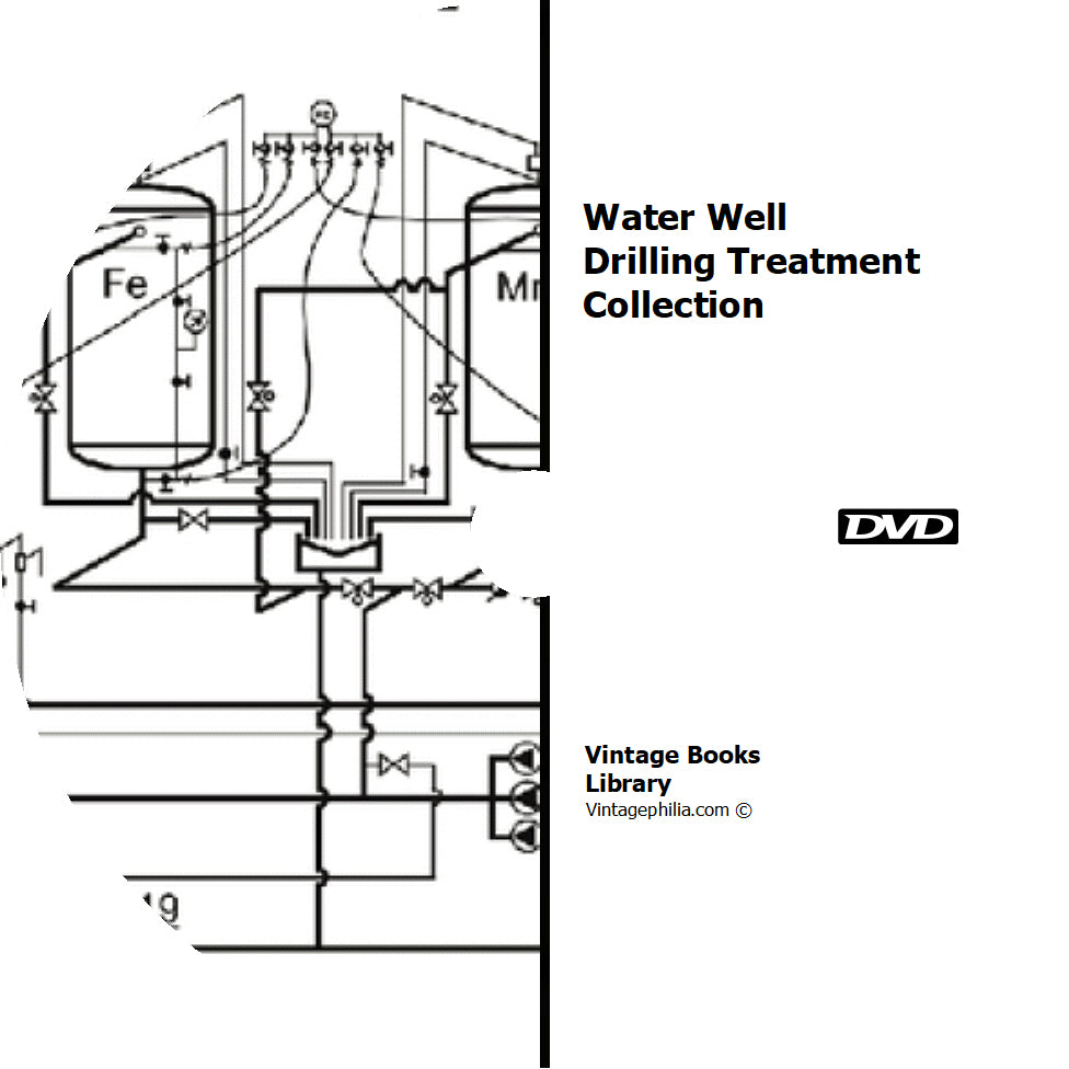 Water Well Drilling Treatment Collection 18 Books on DVD