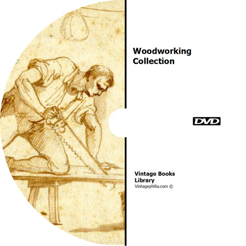 Woodworking Collection 24 Books on DVD