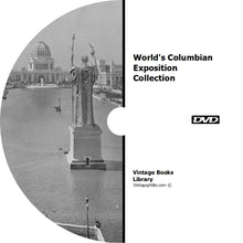 Load image into Gallery viewer, World&#39;s Columbian Exposition Collection 31 Books on DVD